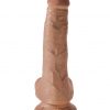 King Cock 6 Inch with Balls - Tan