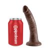 King Cock 7 Inch Cock - Brown