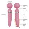 Pillow Talk Sultry Dual Ended Massager - Pink