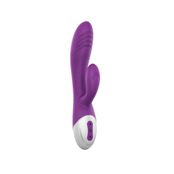 Playful Allure Rabbit Vibrator - Purple